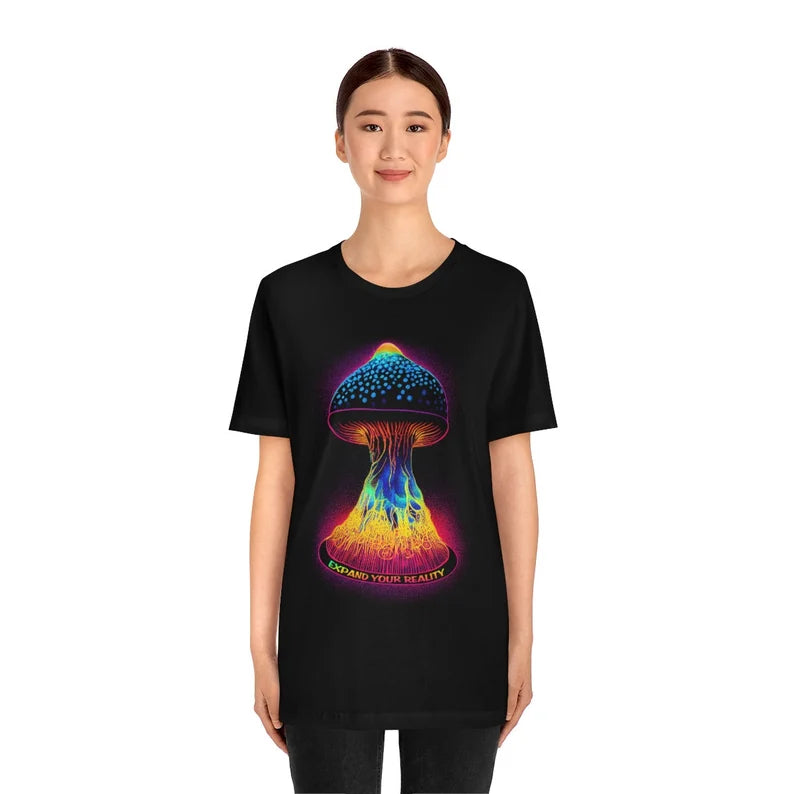 Magic Mushroom Shirt - Expand Your Reality t-shirt psychedelic psychotropic psilocybin tee