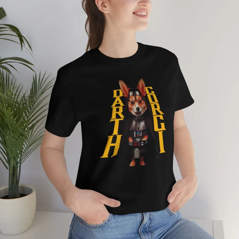 Darth Corgi Shirt Corgi Parody Teeshirt