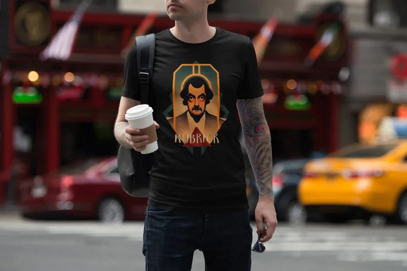 Stanley Kubrick Art Deco Shirt director shirt filmmaker gift film gift for film lover