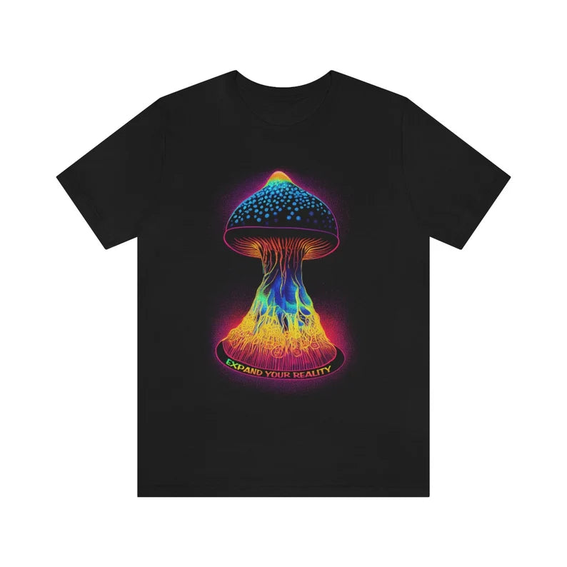 Magic Mushroom Shirt - Expand Your Reality t-shirt psychedelic psychotropic psilocybin tee