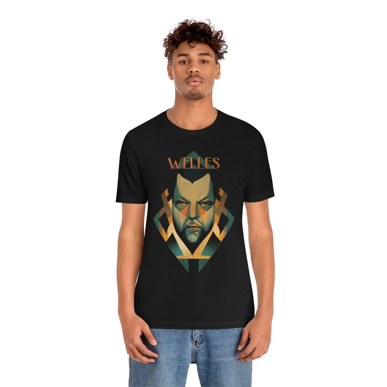 Orson Welles Art Deco Shirt director shirt filmmaker gift film gift for film lover