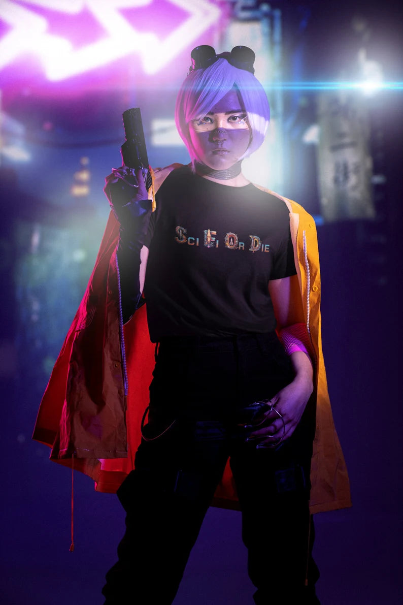 Sci Fi Or Die Shirt | Science Fiction Fan teeshirt | Nerdcore | SciFi | Geek Fashion