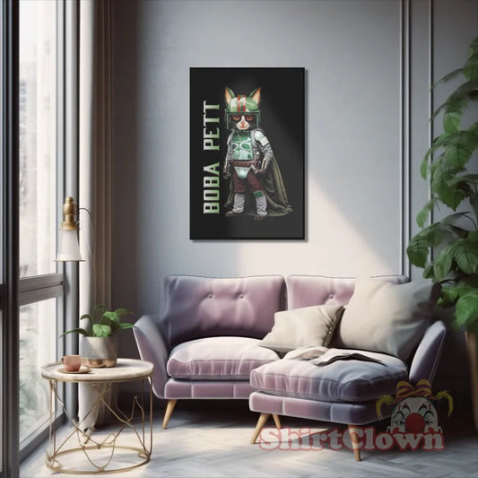 Boba Pett Art Print Cat Parody Poster | Gift | Artwork | Decor | Wall Art