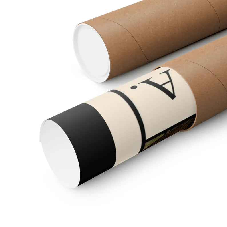 The Chupacabra Tarot Card Art Print cryptid cryptozoology Poster | Gift | Artwork | Decor | Wall Art