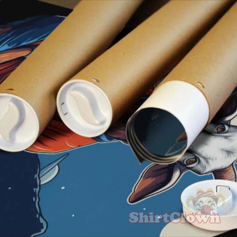 Meditating Goat Art Print | Goat Meditation Poster | Spiritual Yoga Wall Art |  hip style | enlightened decor