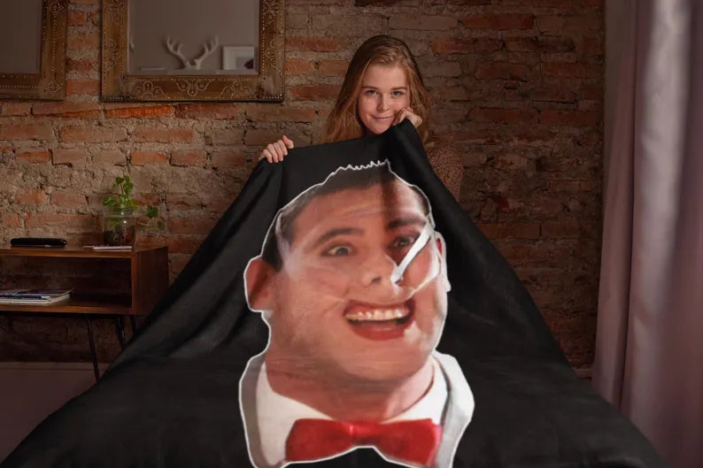Pee Wee Herman Velveteen Plush Blanket | Paul ReubensThrow Blanket