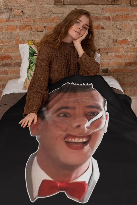 Pee Wee Herman Velveteen Plush Blanket | Paul ReubensThrow Blanket