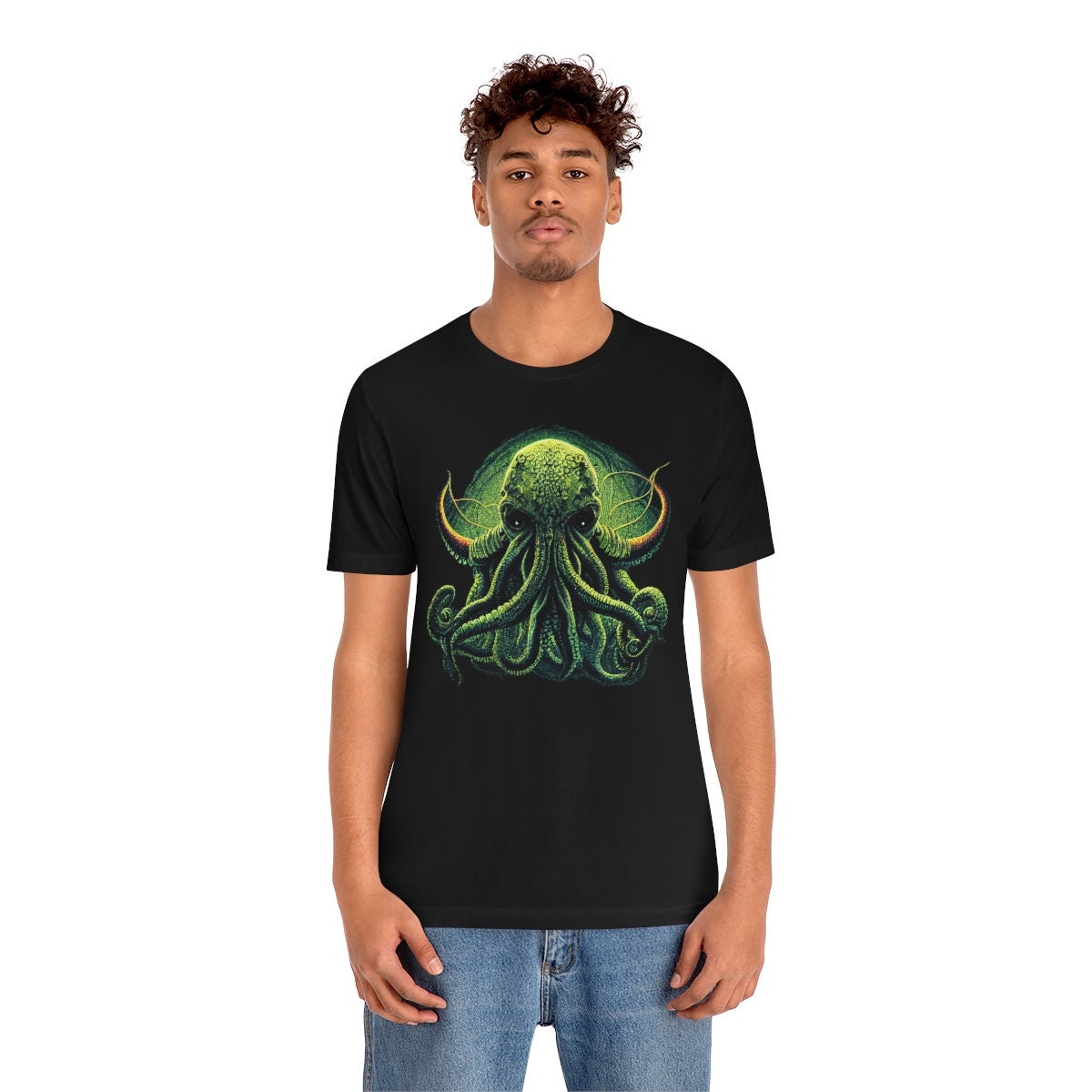 Cthulhu Shirt, HP Lovecraft T-Shirt, Elder God Tee, Lovecraftian Horror Gift for Readers