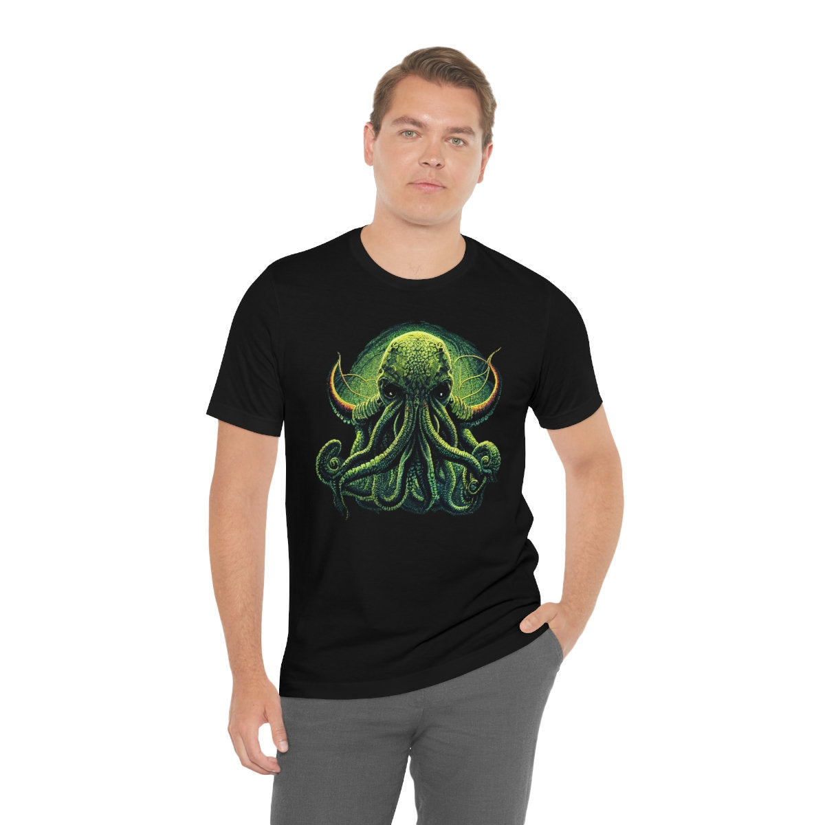 Cthulhu Shirt, HP Lovecraft T-Shirt, Elder God Tee, Lovecraftian Horror Gift for Readers