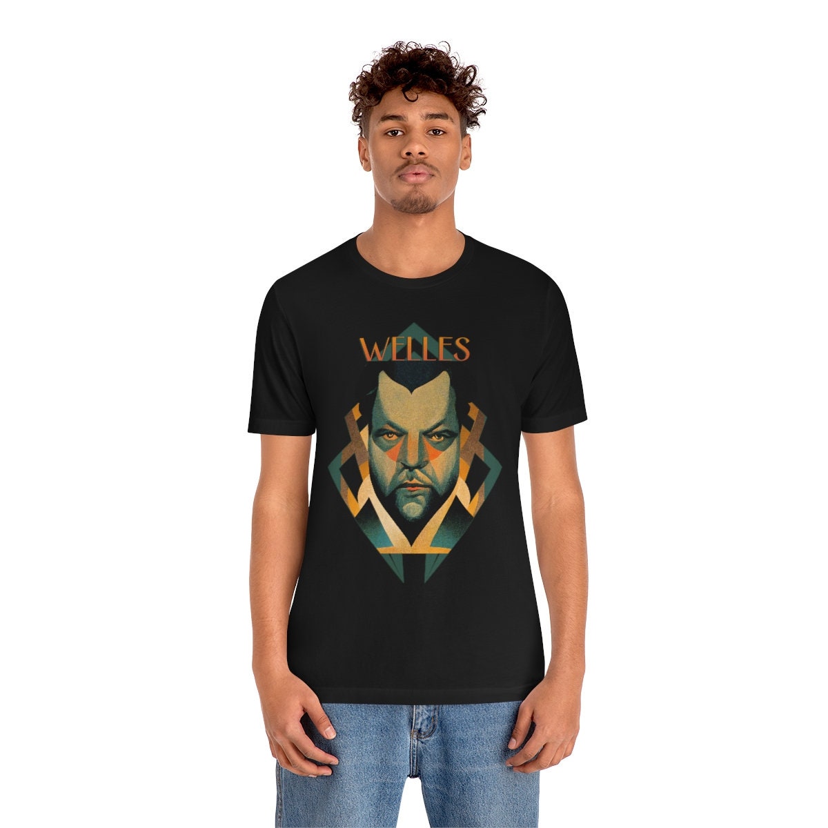 Orson Welles Art Deco Shirt director shirt filmmaker gift film gift for film lover