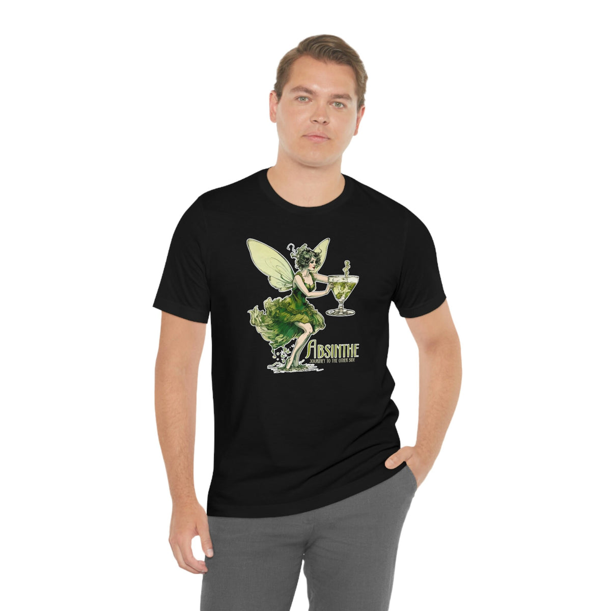 Absinthe Green Fairy T-Shirt | Teeshirt | Goth Shirt | Cottagecore Gift | Apparel | Clothing
