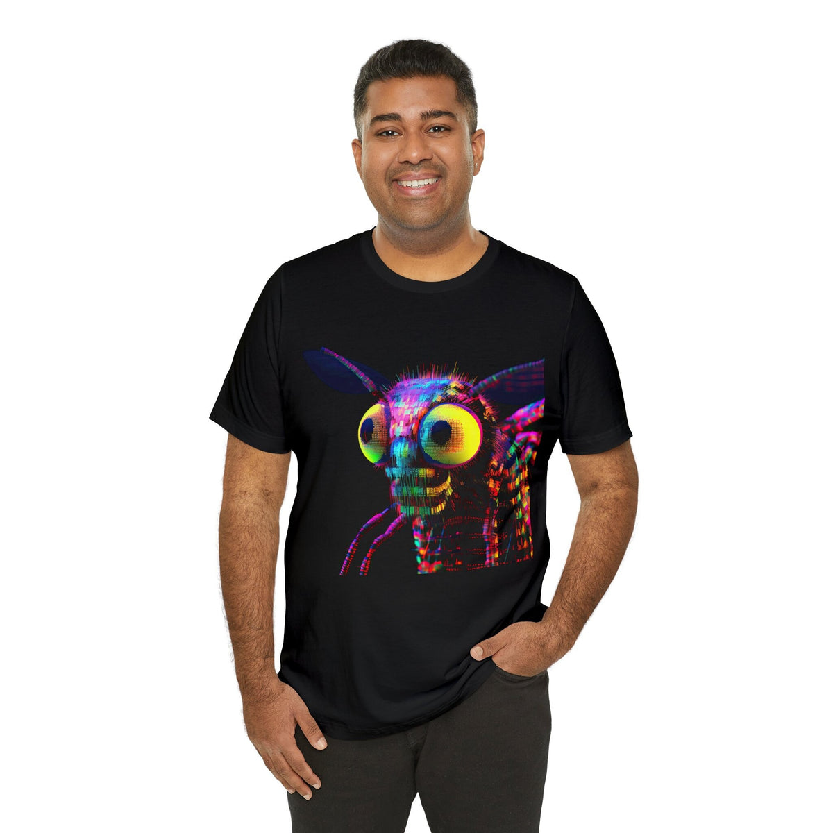 Bee Shirt, Weirdcore Insect T-Shirt, Vaporwave Aesthetic Tee, Trippy Grunge Alt Clothing Gift