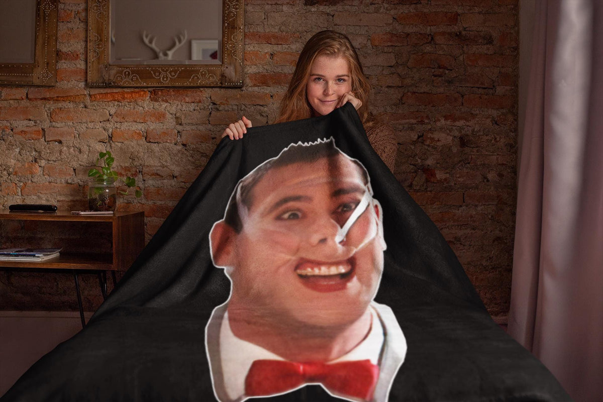 Pee Wee Herman Velveteen Plush Blanket | Paul ReubensThrow Blanket