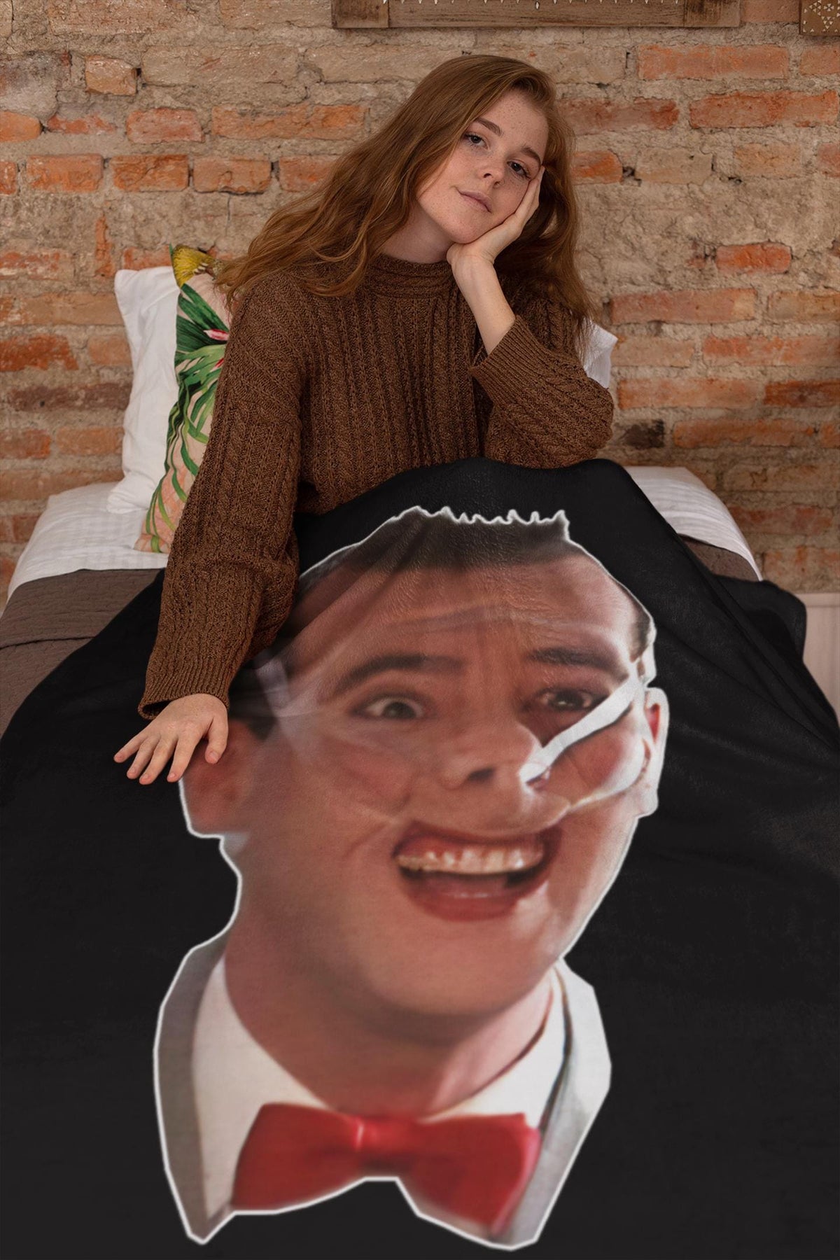 Pee Wee Herman Velveteen Plush Blanket | Paul ReubensThrow Blanket