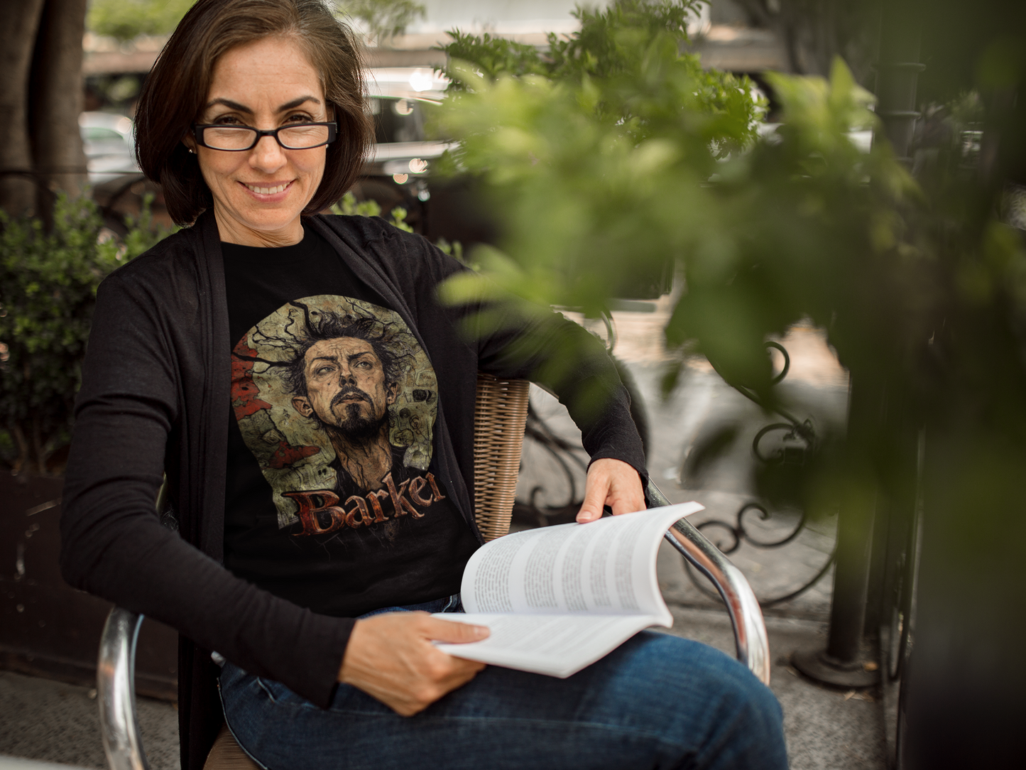 Clive Barker Horror Author Tee Shirt | Writer tshirt | Gifts for readers | Writers Fashion